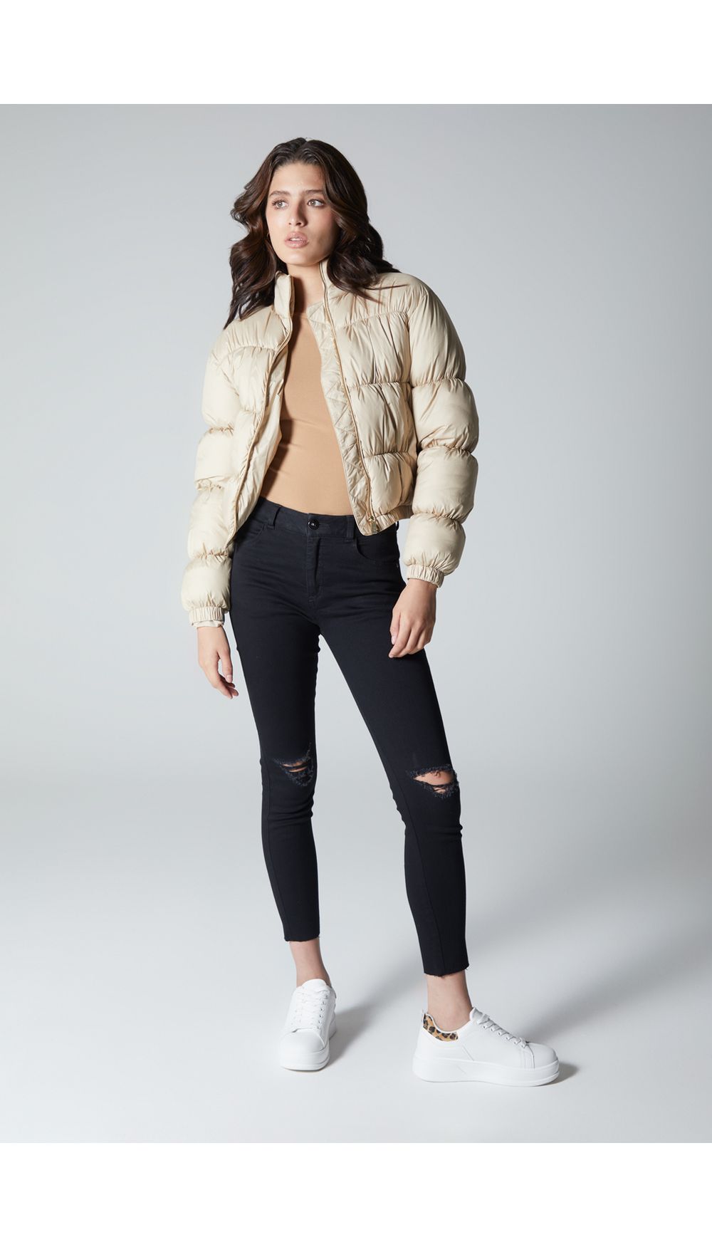 Chaqueta puffer para mujer