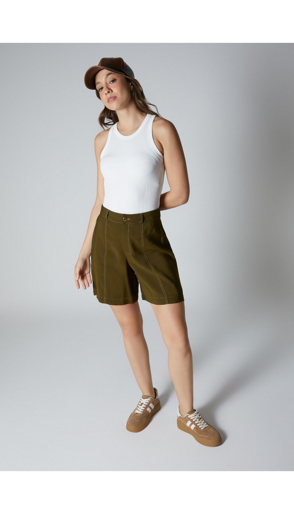 Short para mujer tiro alto