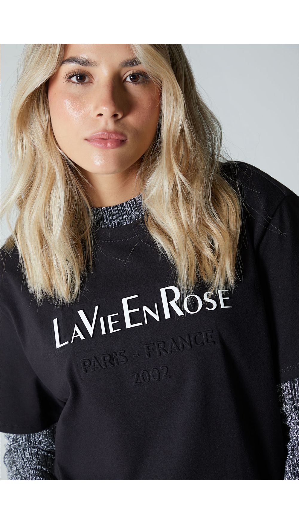 Camiseta para mujer oversize