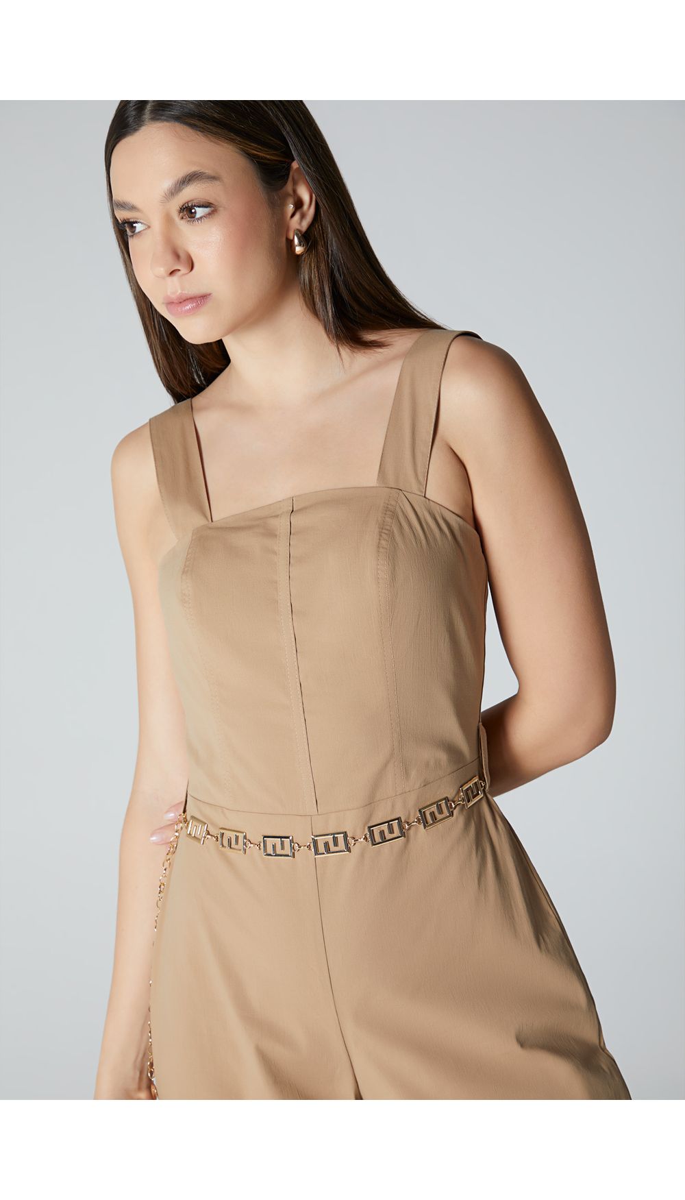 Enterizo pantalon de tiras para mujer