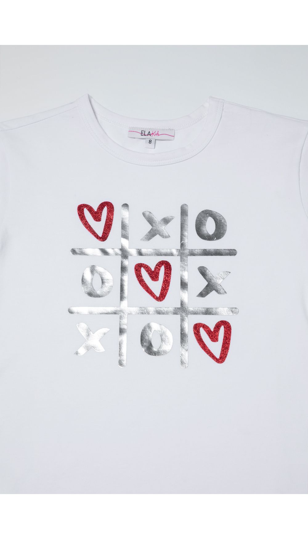 Camiseta manga corta estampada para niña