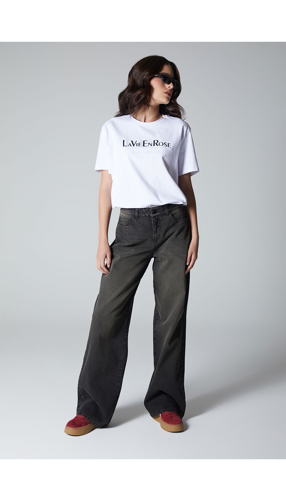 Camiseta para mujer oversize