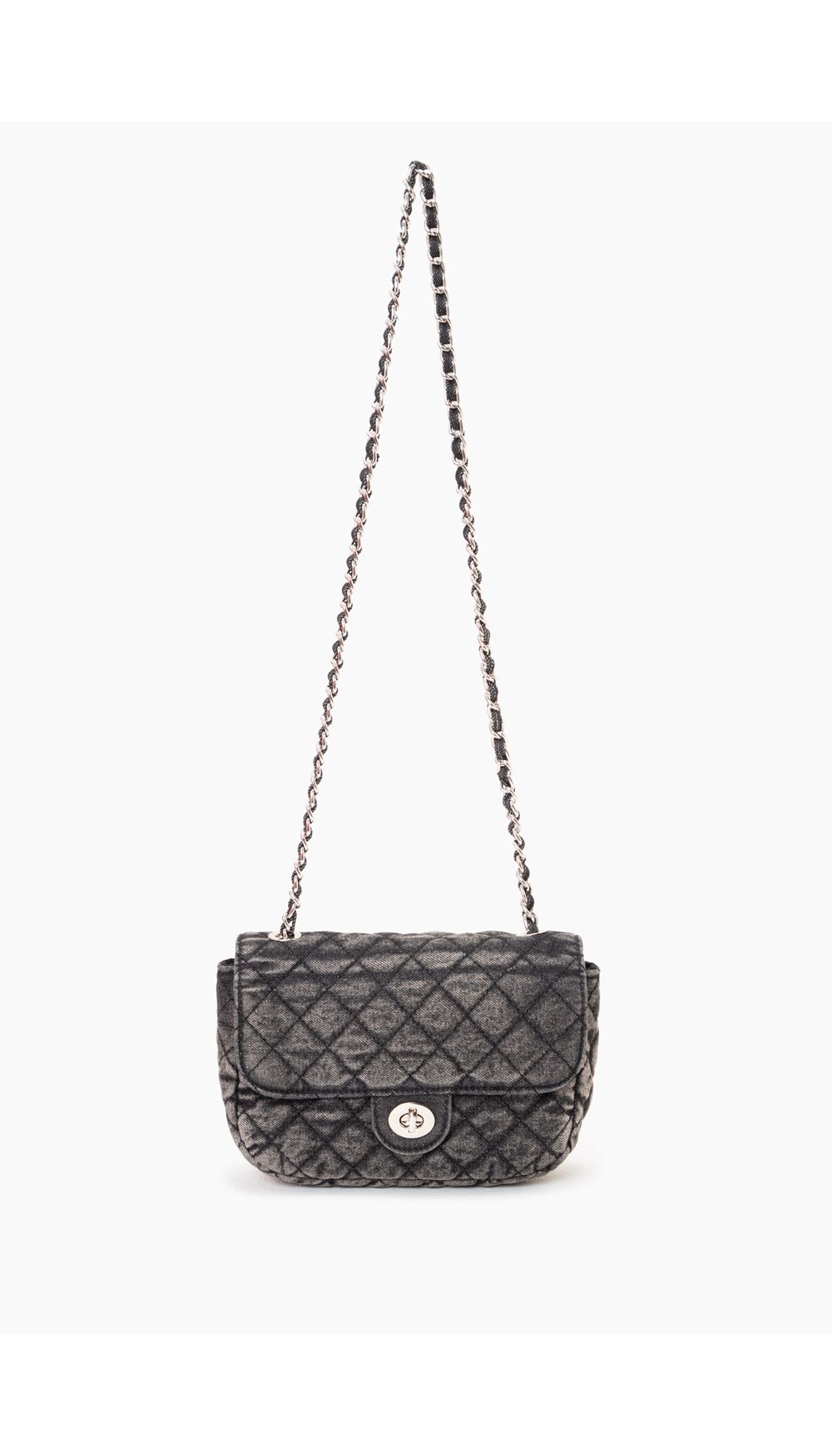 Mano libres acolchado denim