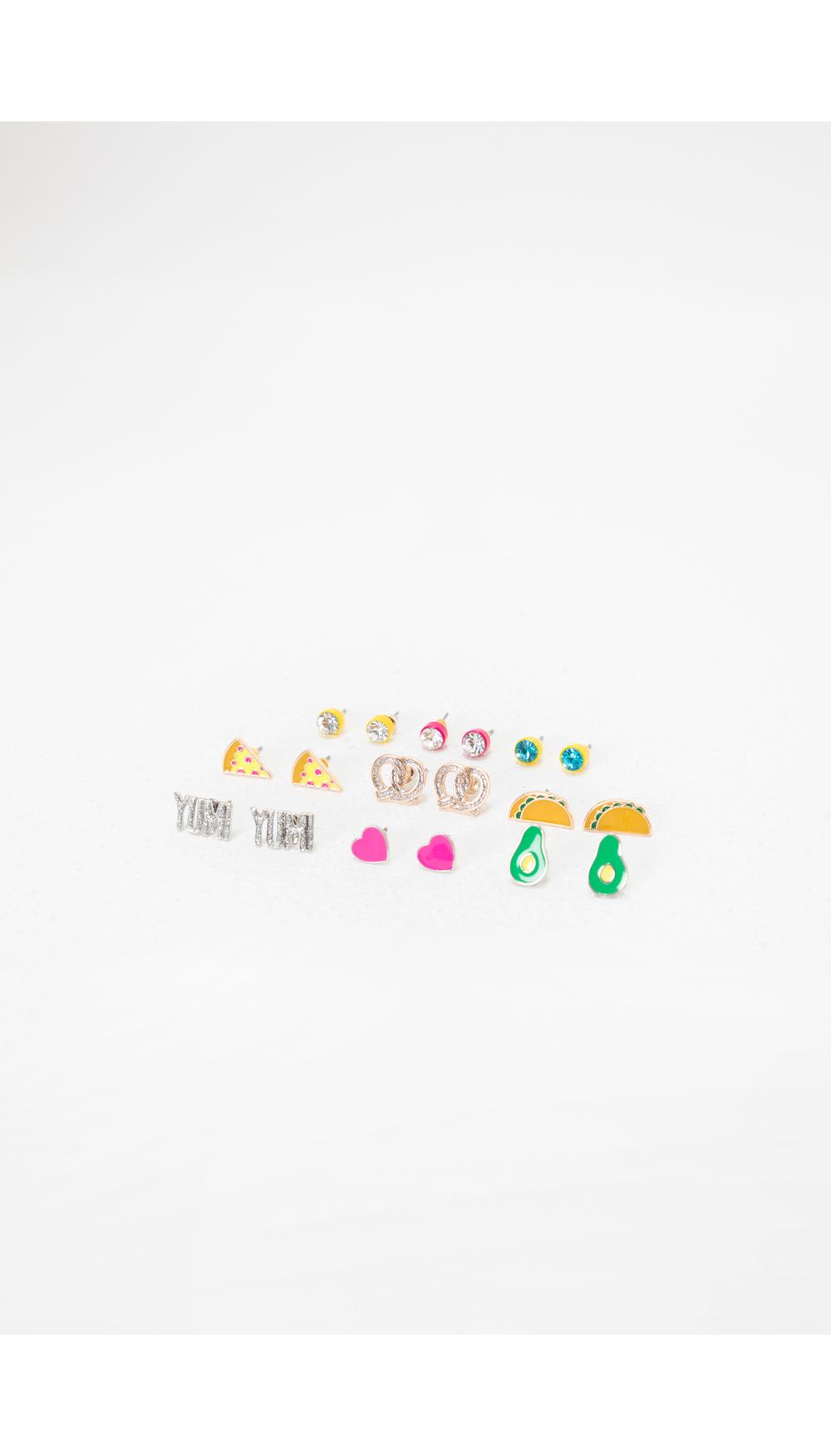 Set de aretes frutas