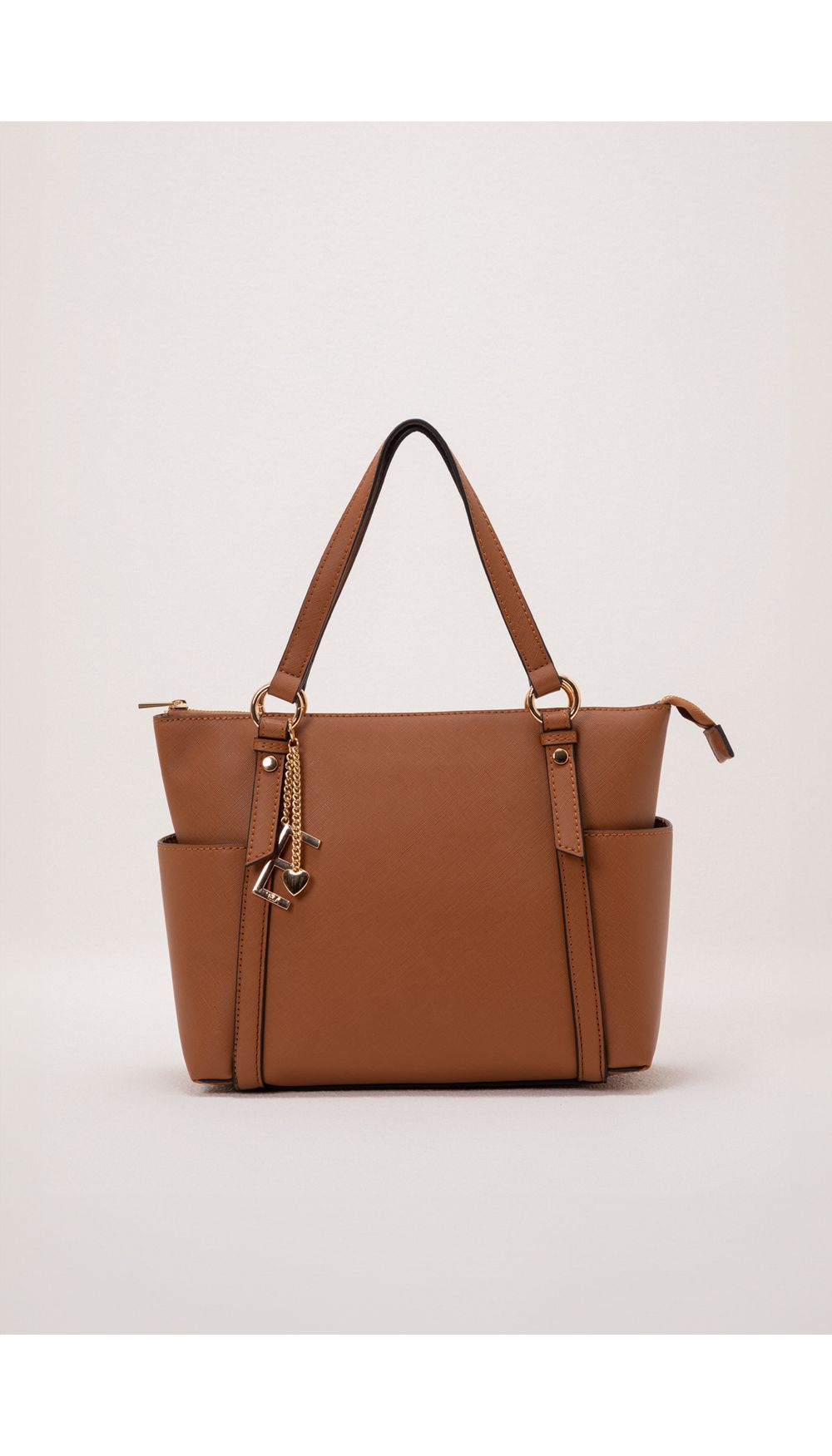 Bolso hombro placa en frontal
