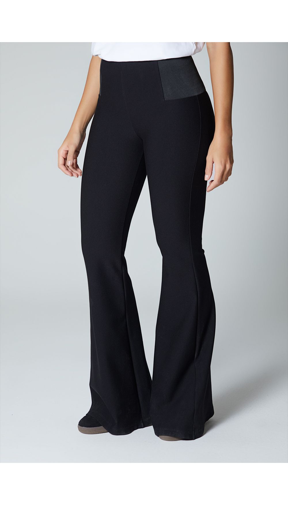 Legging bota campana con elastico para mujer
