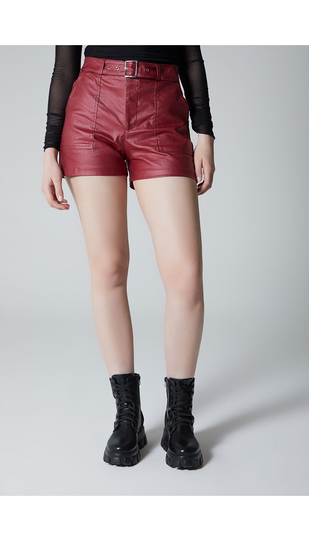 Short para mujer tiro alto