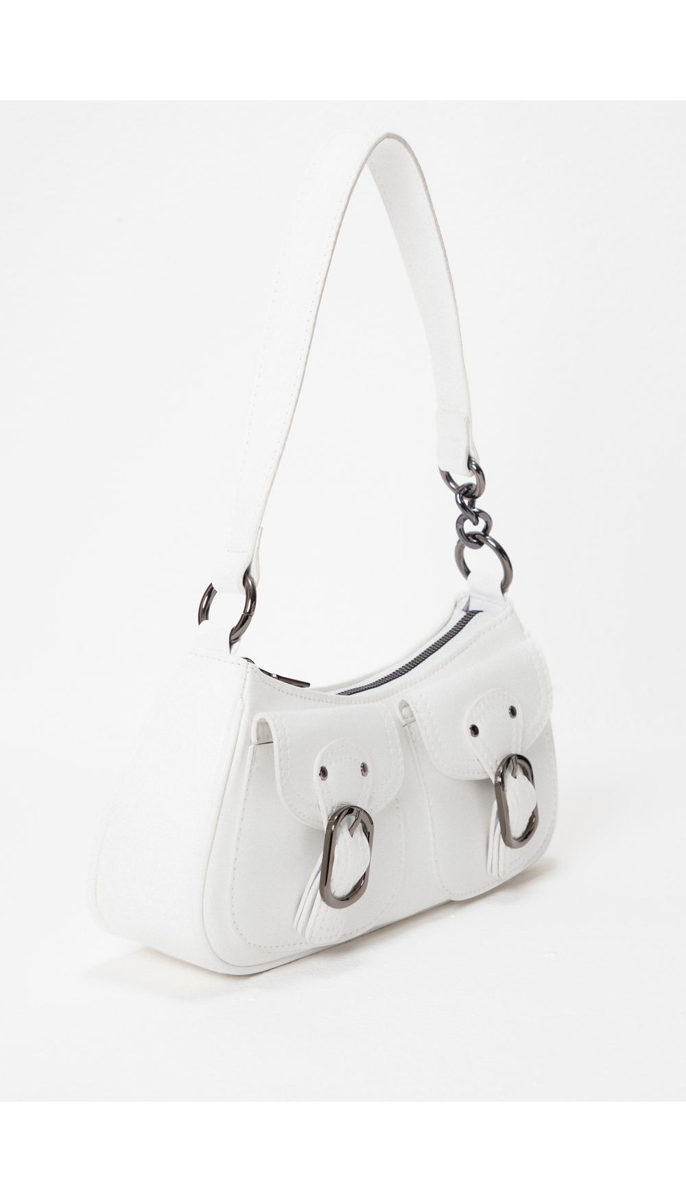 Bolso de mano con bolsillos delanteros