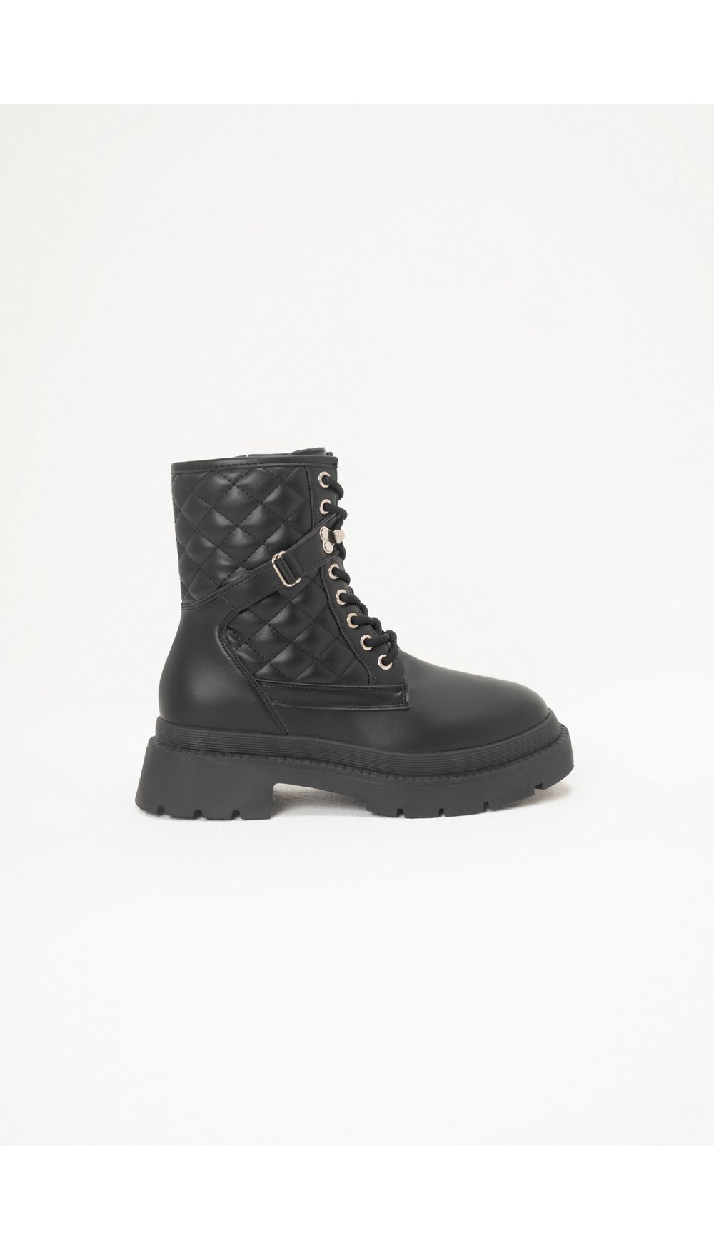 Bota combat acolchada