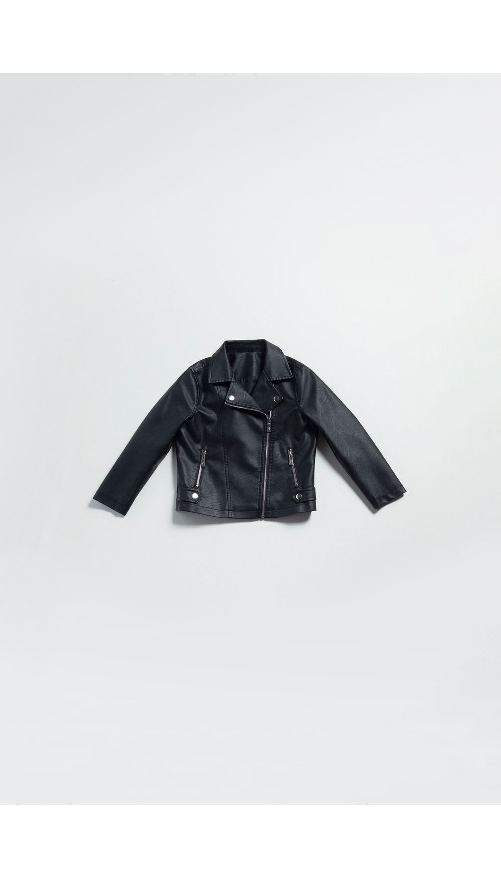 Chaqueta niña biker manga larga.