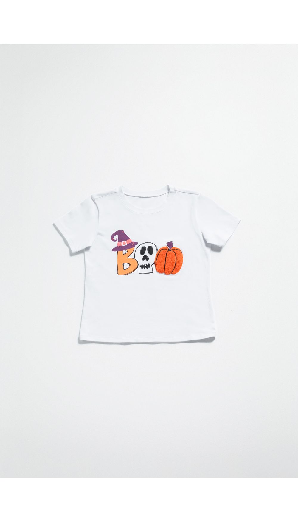 Camiseta para niña con aplique halloween