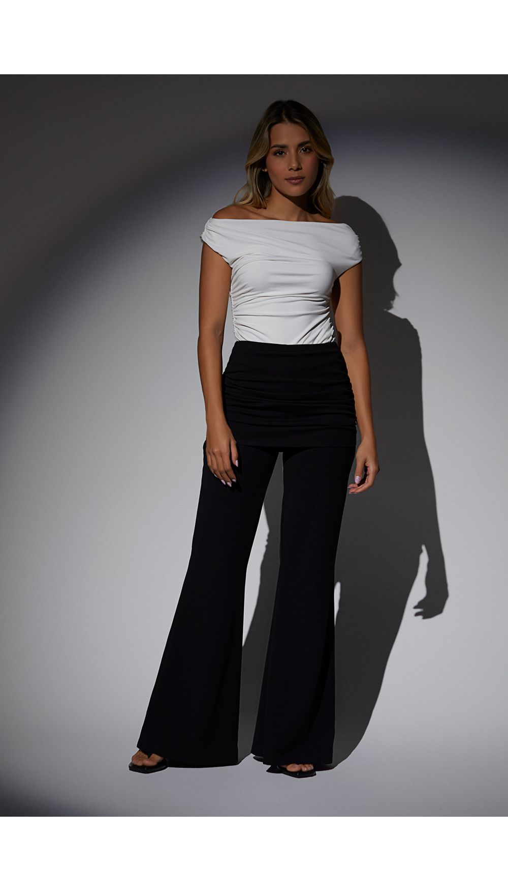 Pantalon campana para mujer con fajon