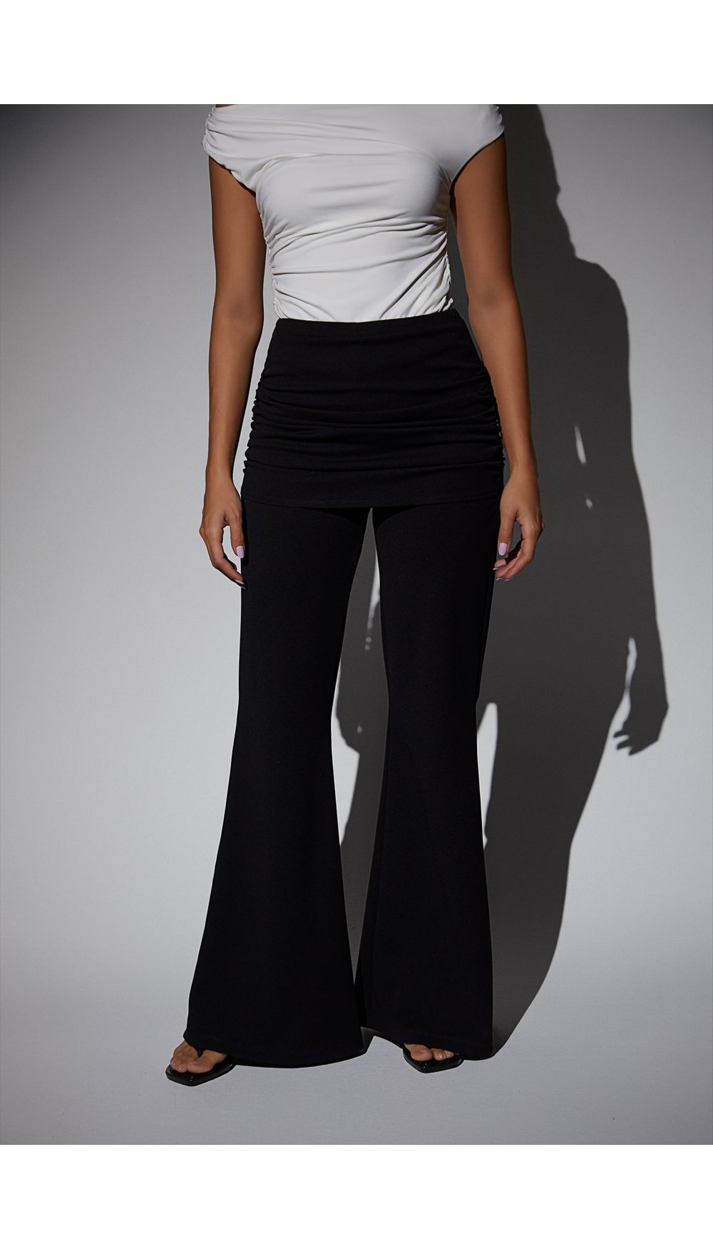 Pantalon campana para mujer con fajon