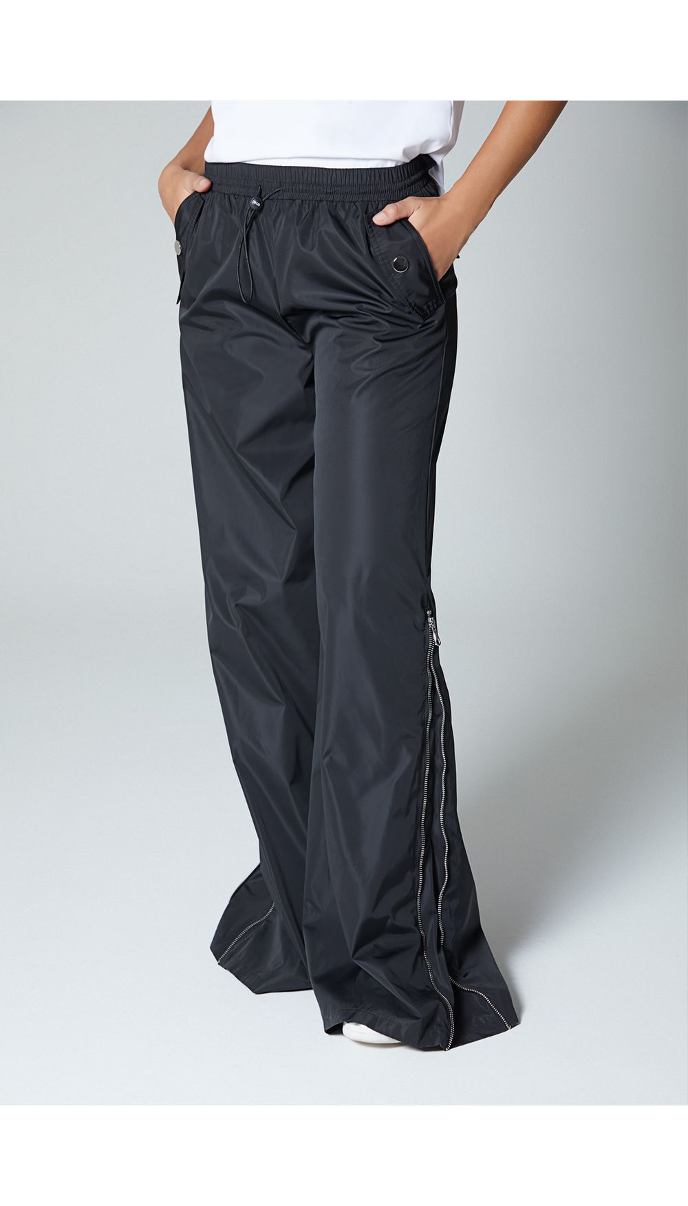 Pantalon palazo para mujer tiro medio