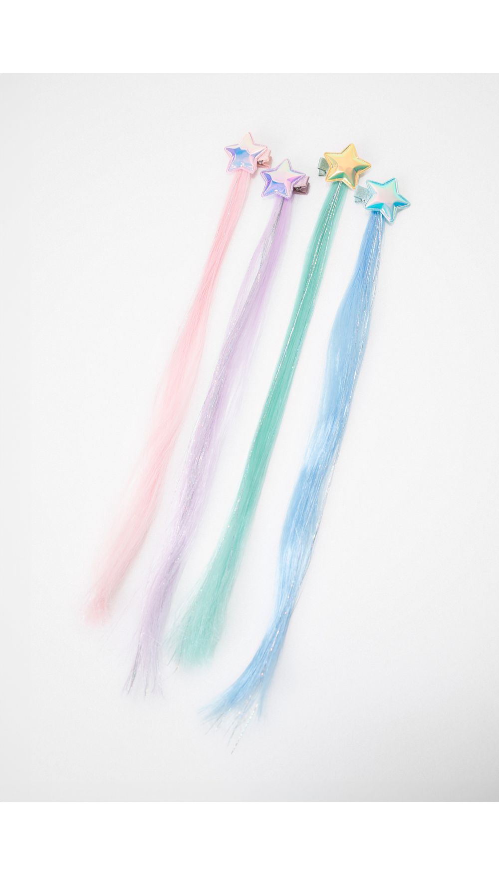 Set de pinzas con pelo