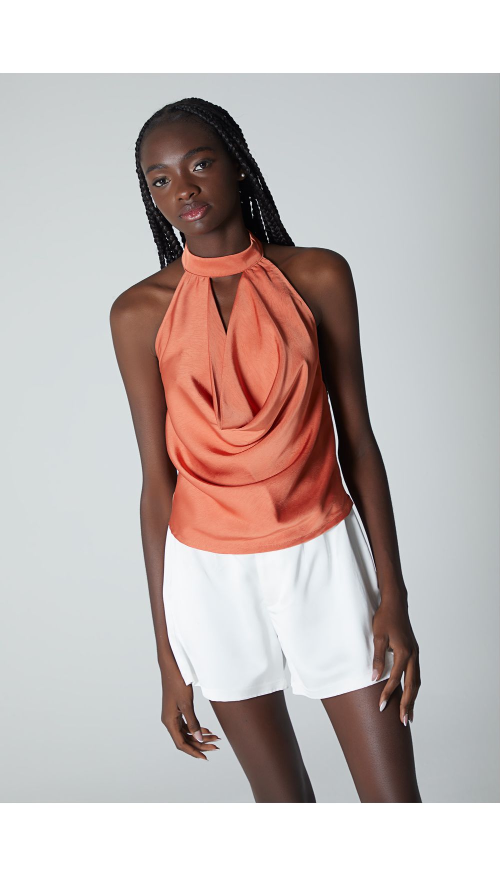 Blusa para mujer estilo halter