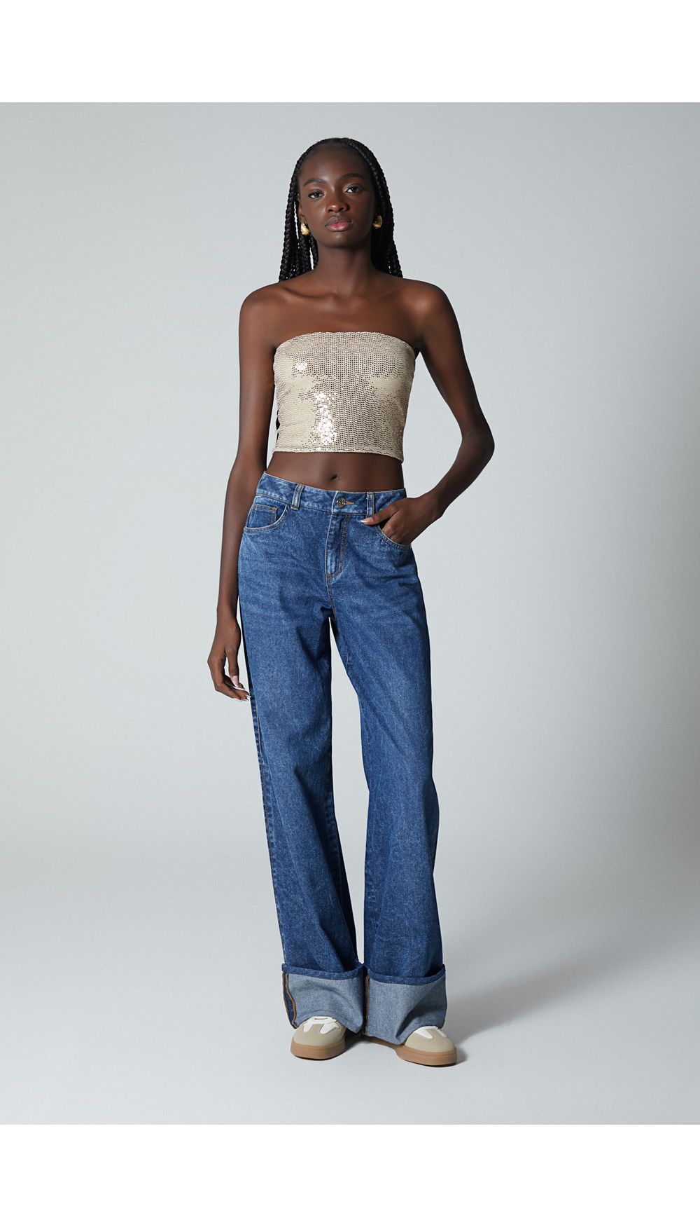 Blusa corset para mujer strapless