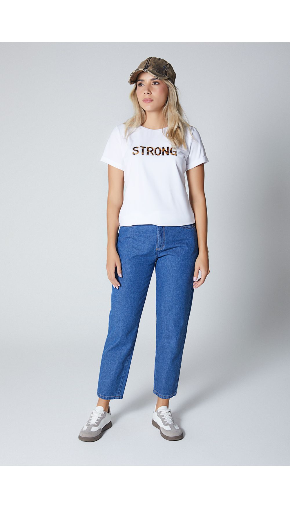 Camiseta estampada para mujer