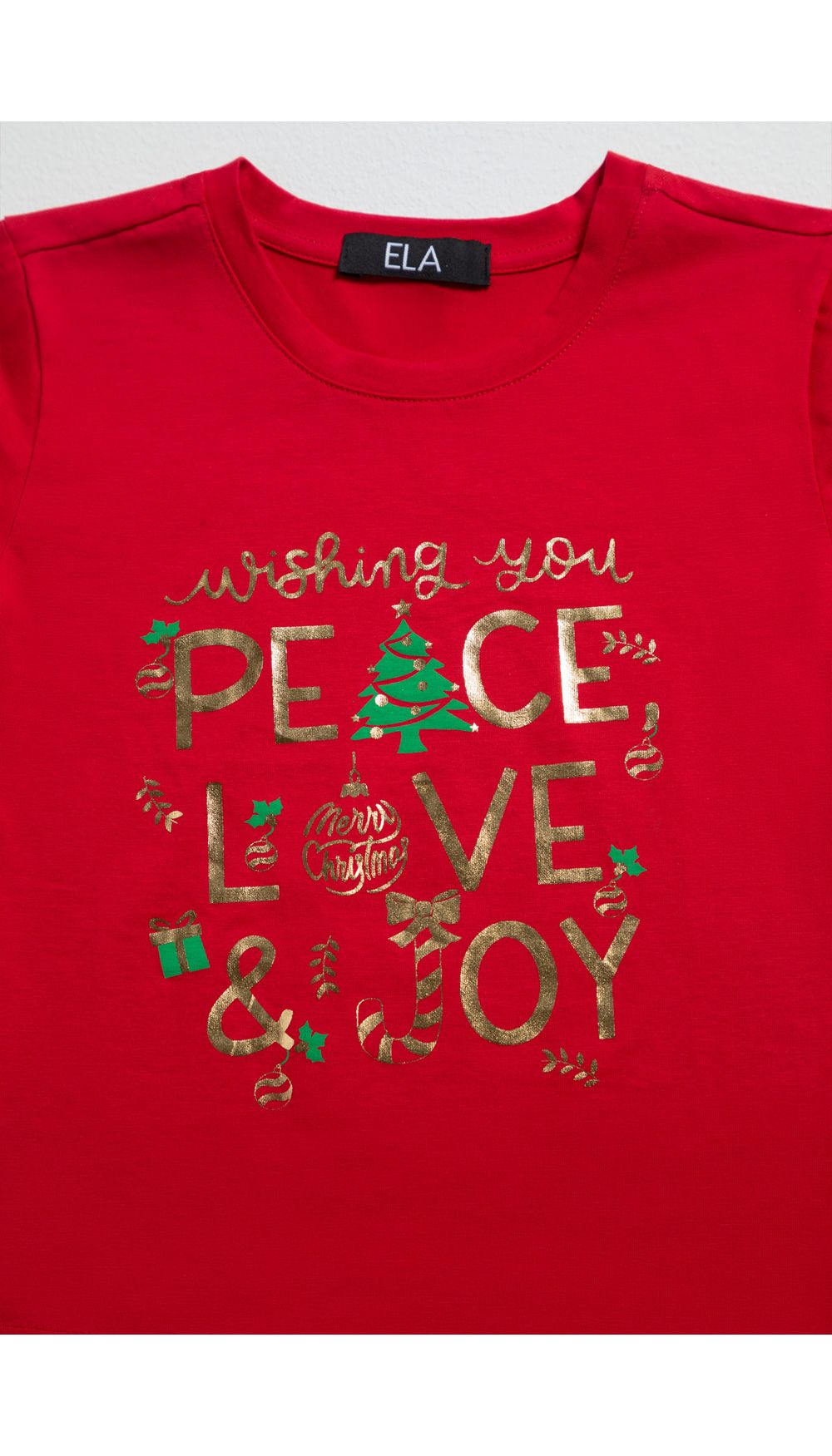 Camiseta navidad para niña