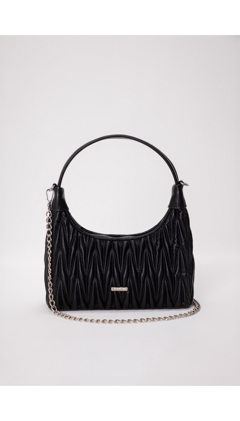 Mini bolso de hombro acolchado