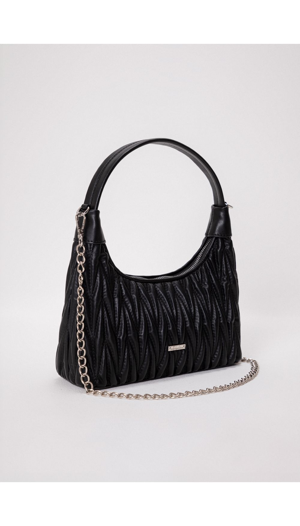 Mini bolso de hombro acolchado