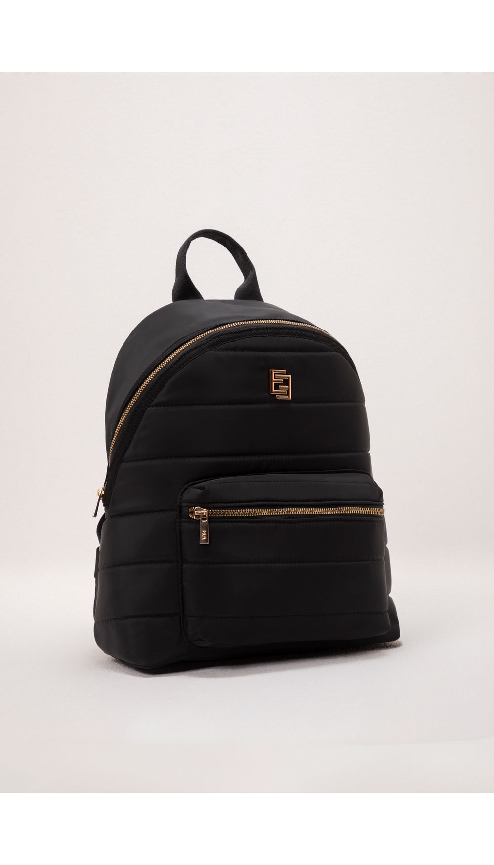 Morral acolchado con logo en frontal