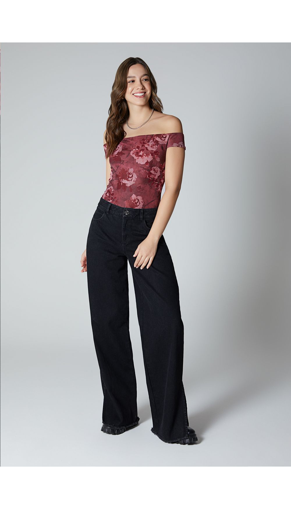 Body para mujer hombros descubiertos