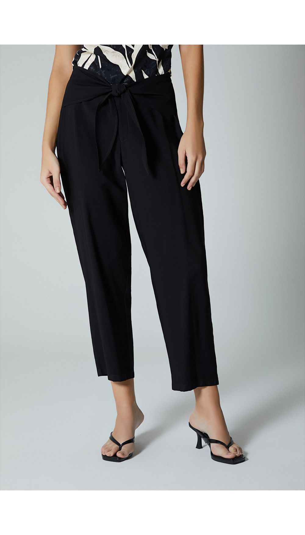 Pantalon slouchy para mujer tiro alto