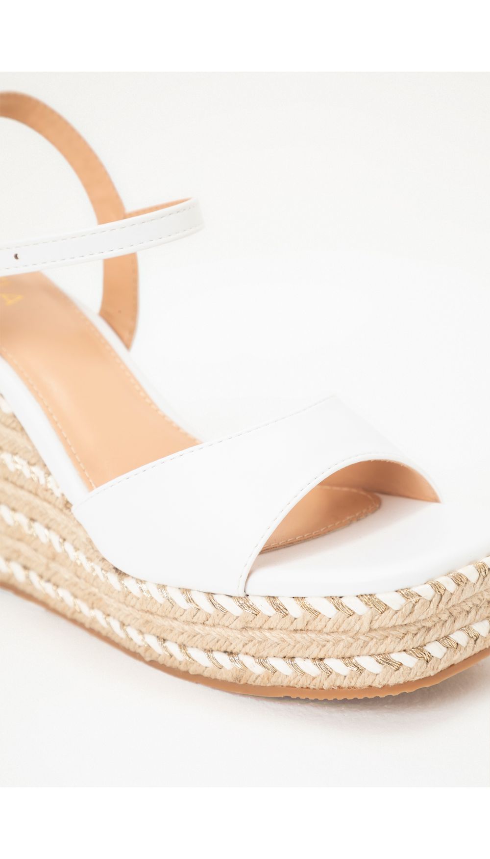Plataforma metalizada con lurex