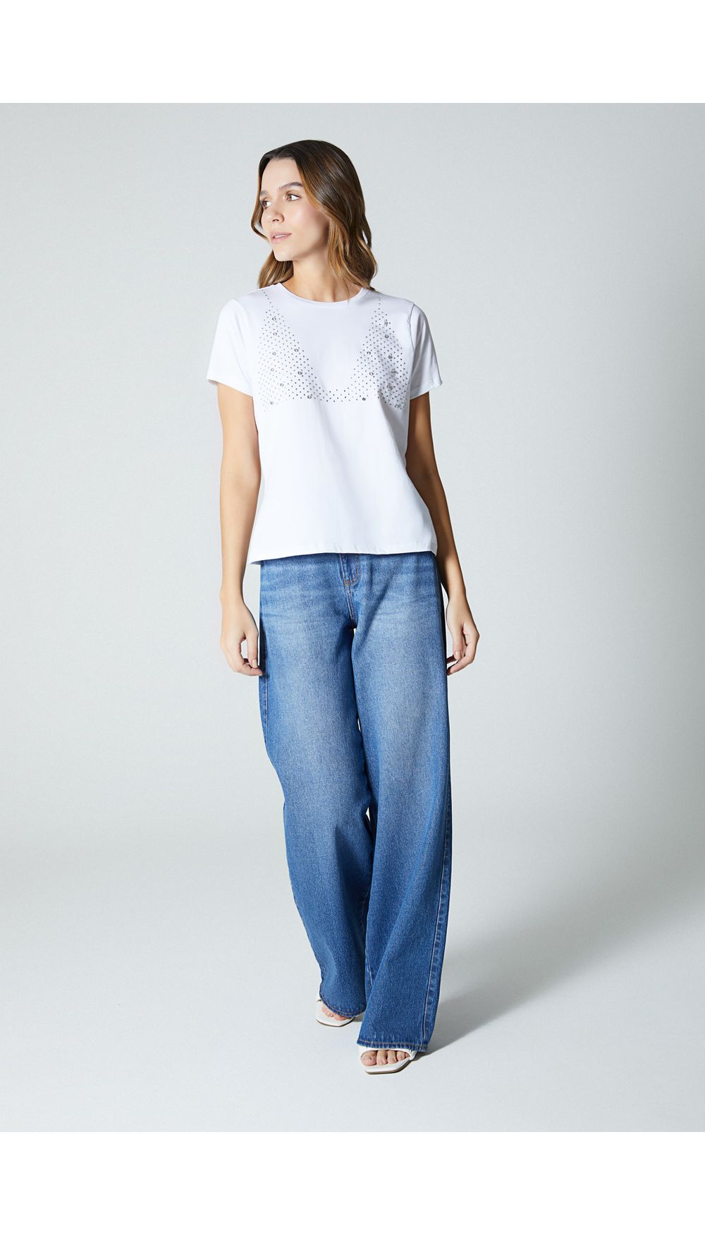 Camiseta para mujer manga corta