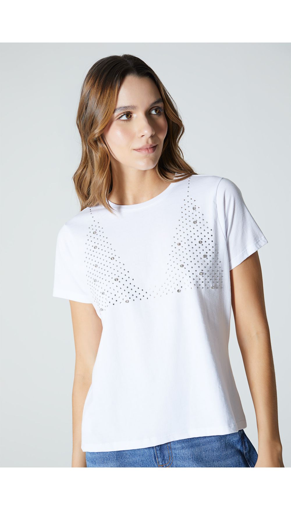 Camiseta para mujer manga corta