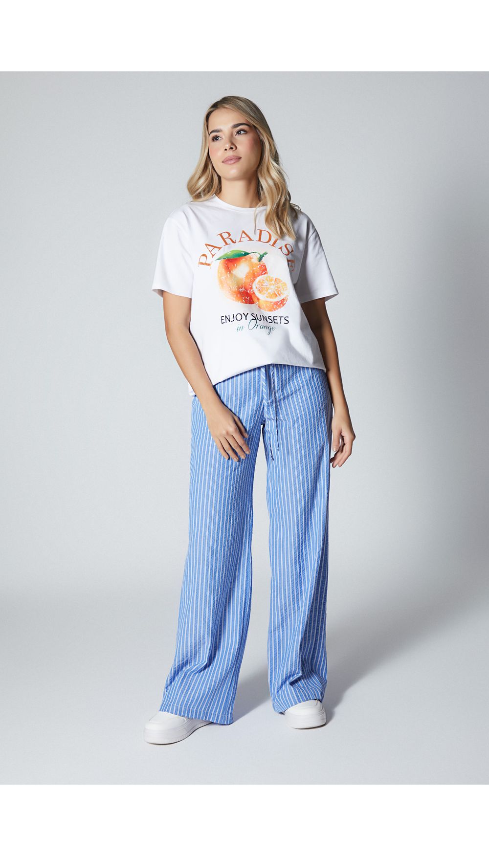 Camiseta estampada para mujer
