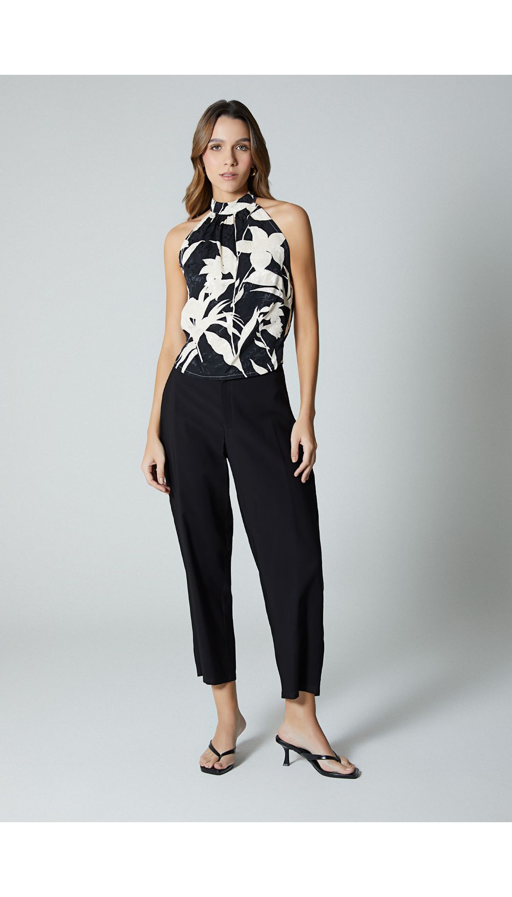 Blusa para mujer estilo halter