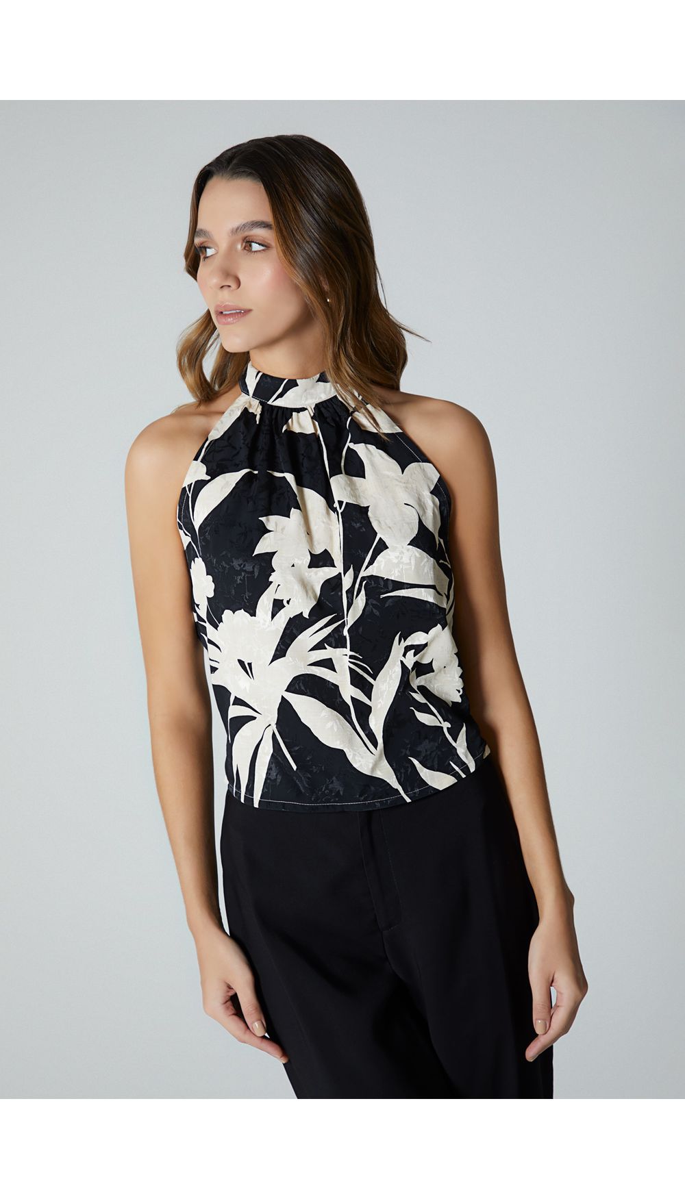 Blusa para mujer estilo halter