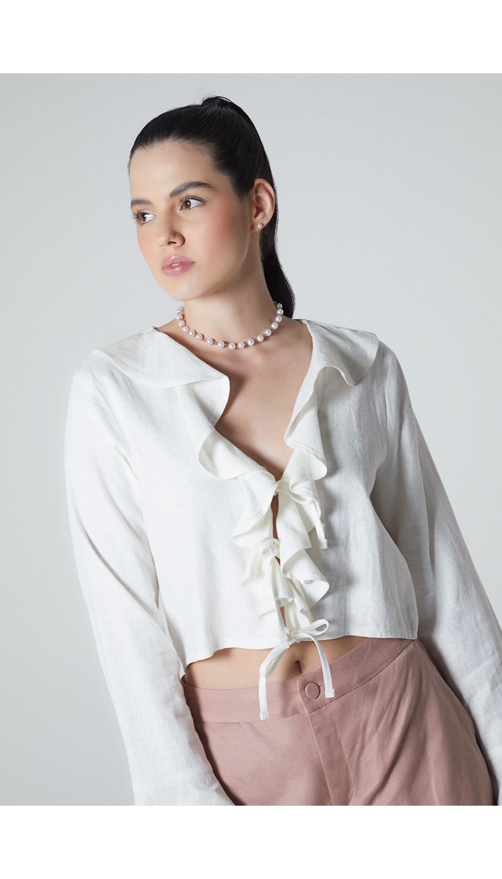 Blusa para mujer manga larga