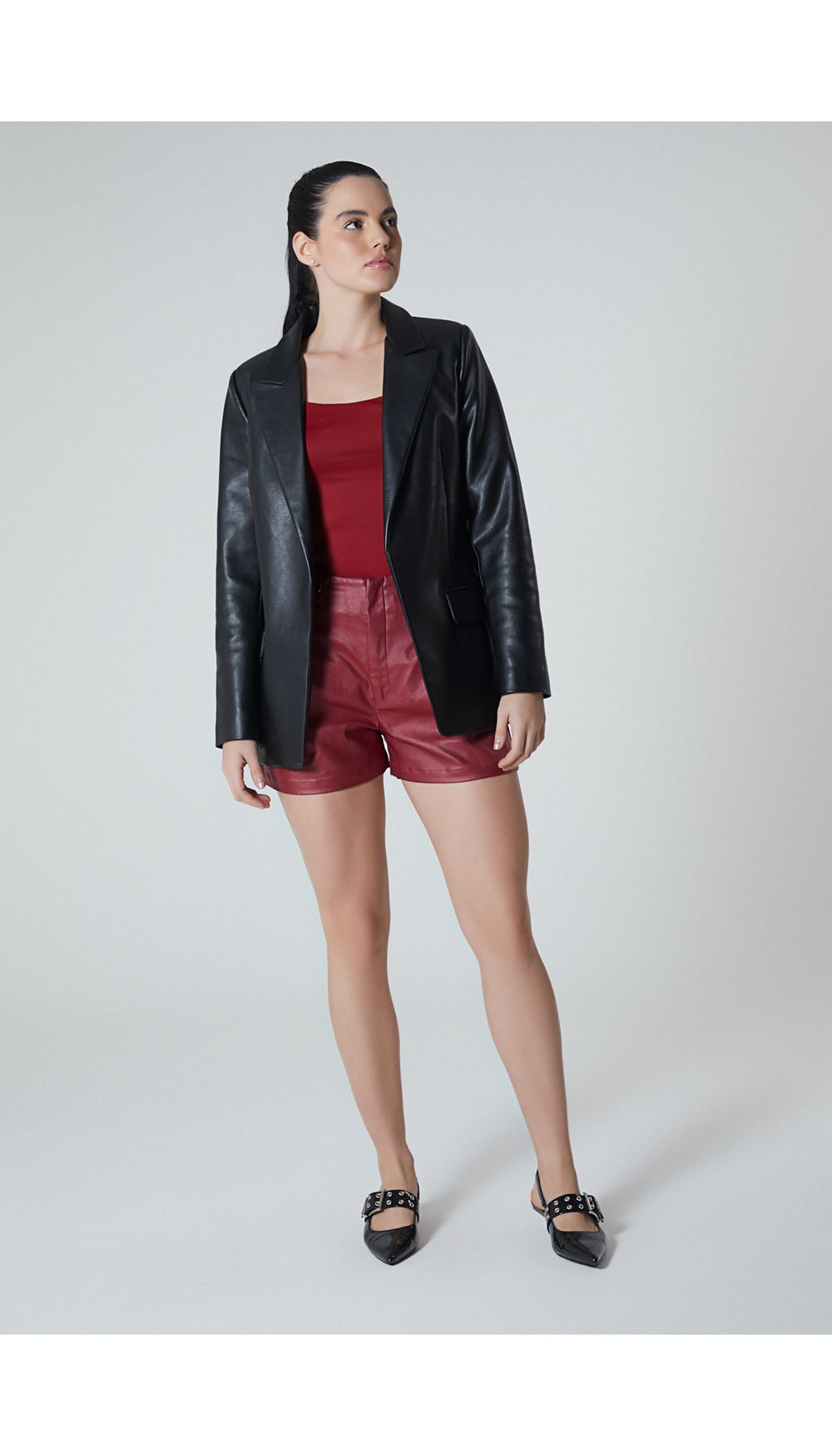 Short para mujer tiro alto alto