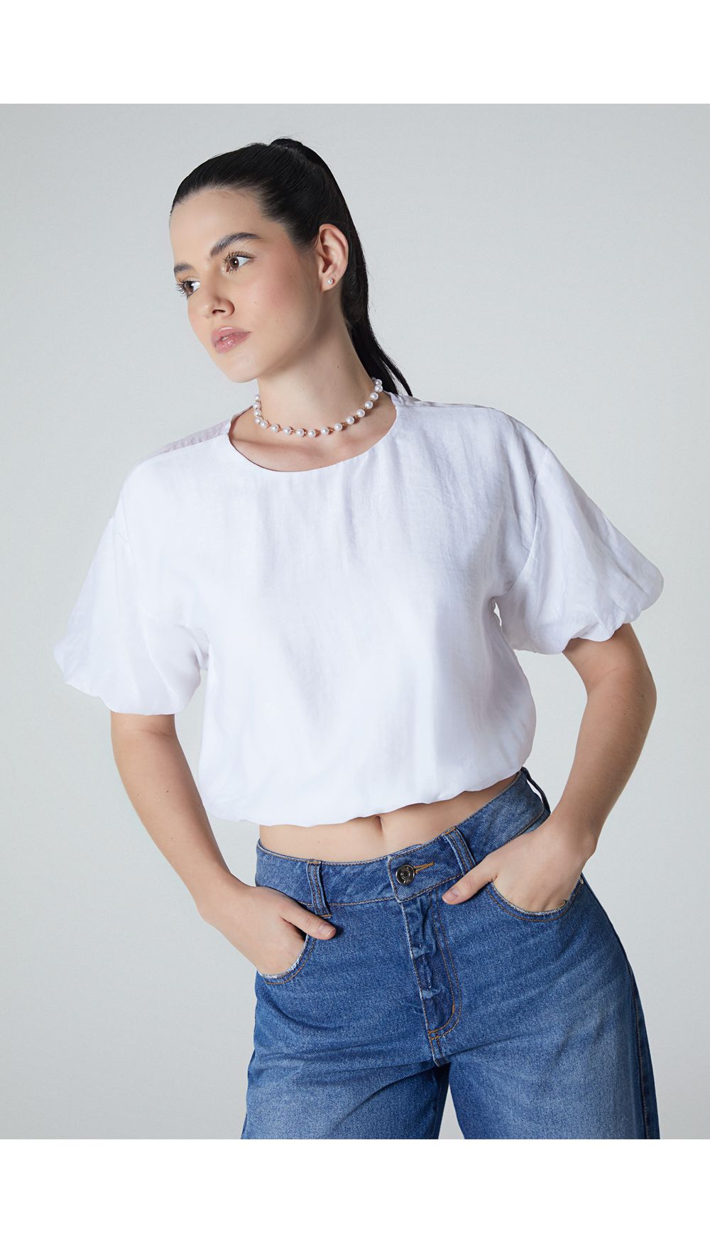 Blusa para mujer manga corta