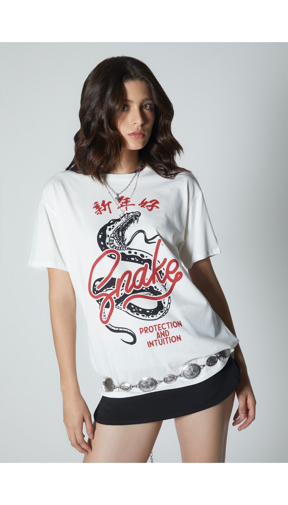 Camiseta estampada para mujer