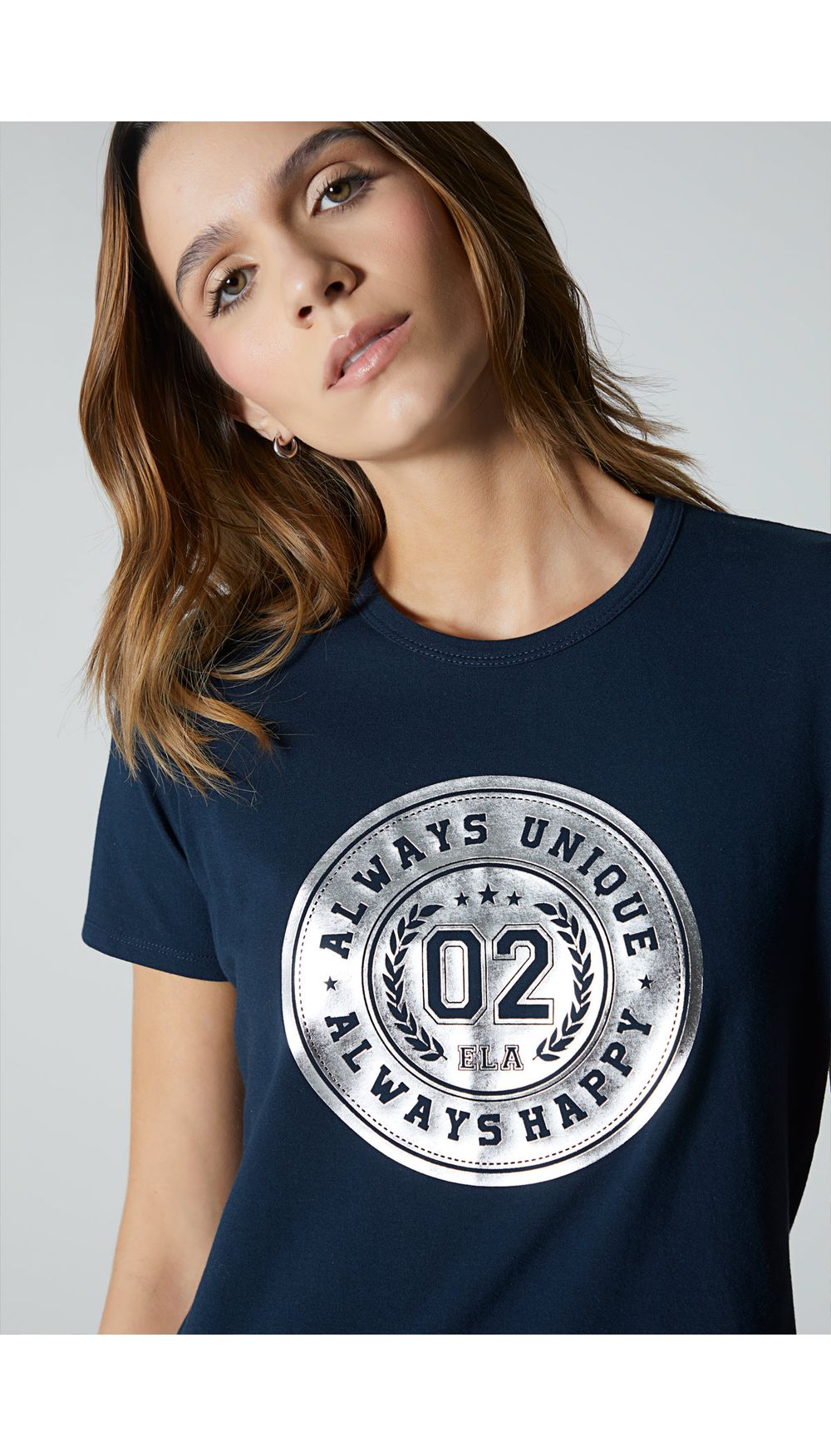 Camiseta para mujer manga corta