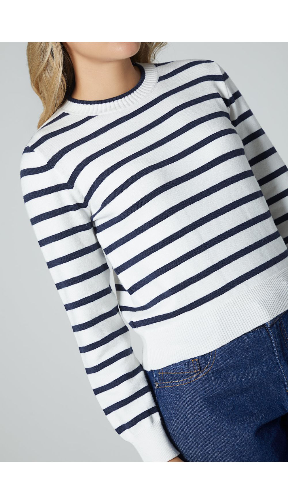 Blusa manga larga basica