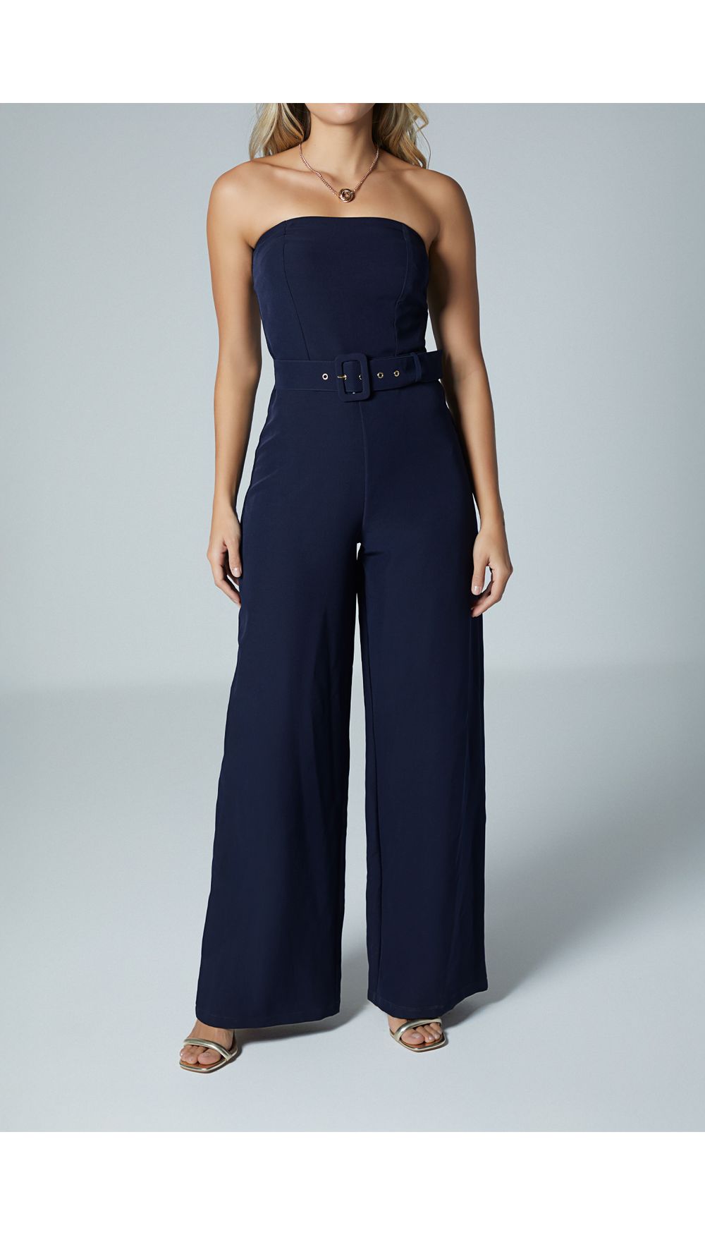Enterizo pantalon para mujer strapless