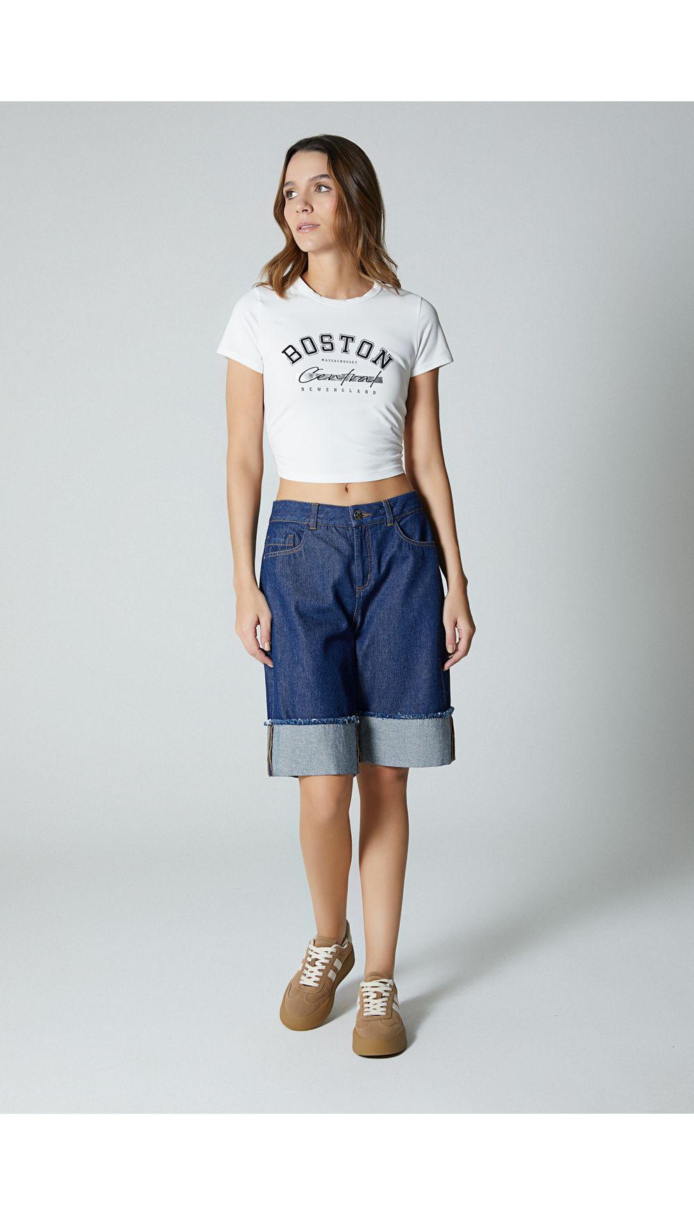 Camiseta manga corta para mujer