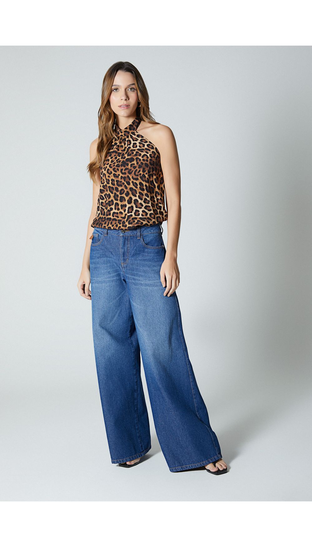 Blusa para mujer estilo halter