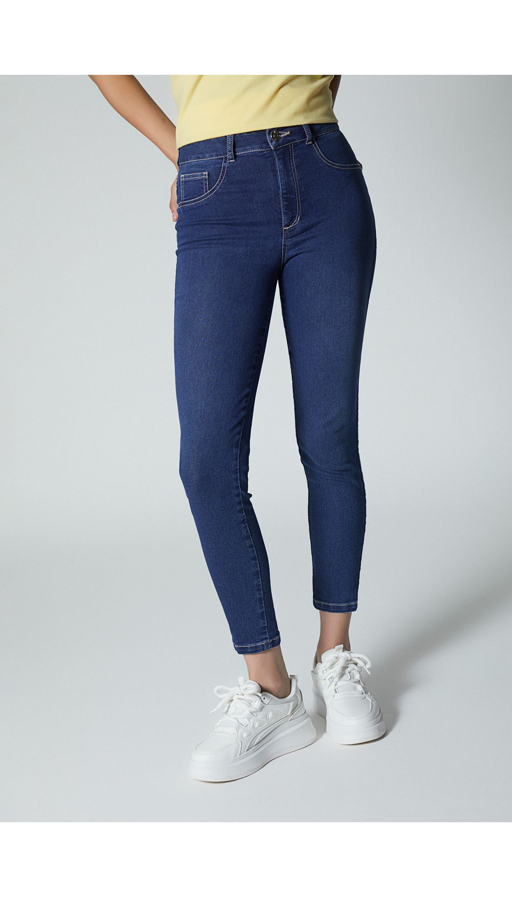 Jean basico skinny para mujer