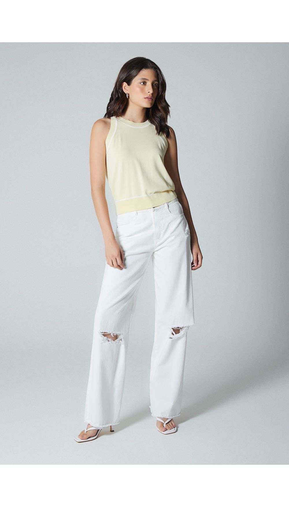 Blusa manga sisa para mujer