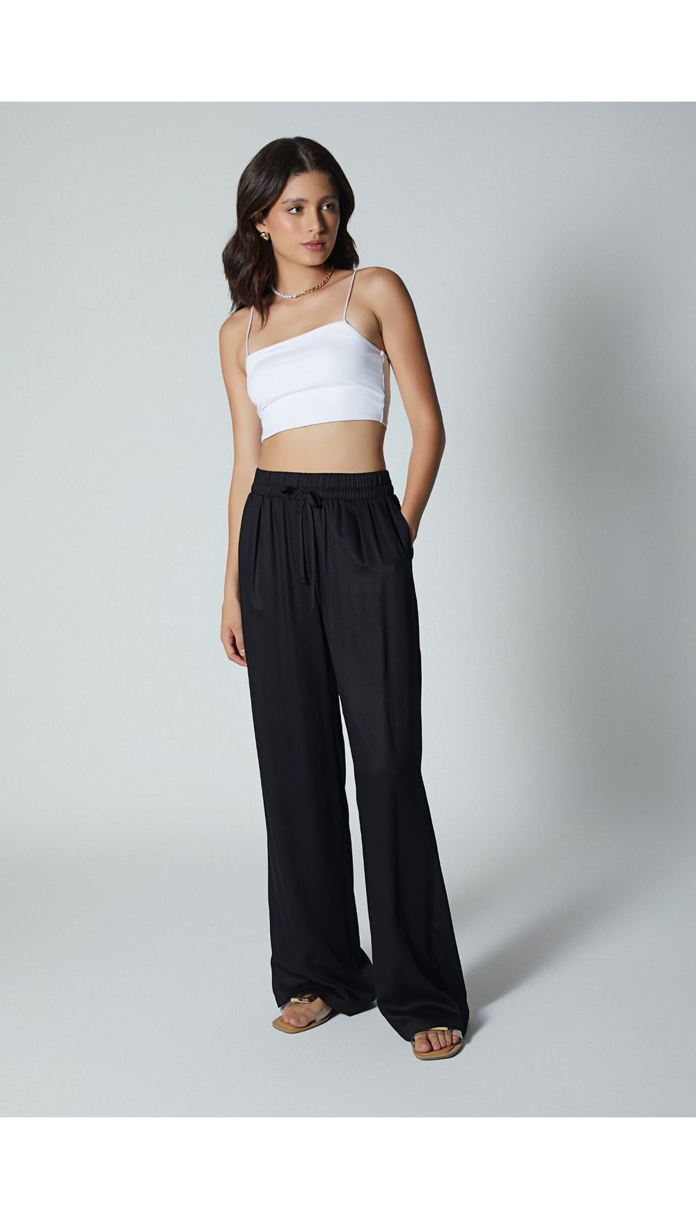 Pantalon palazzo para mujer