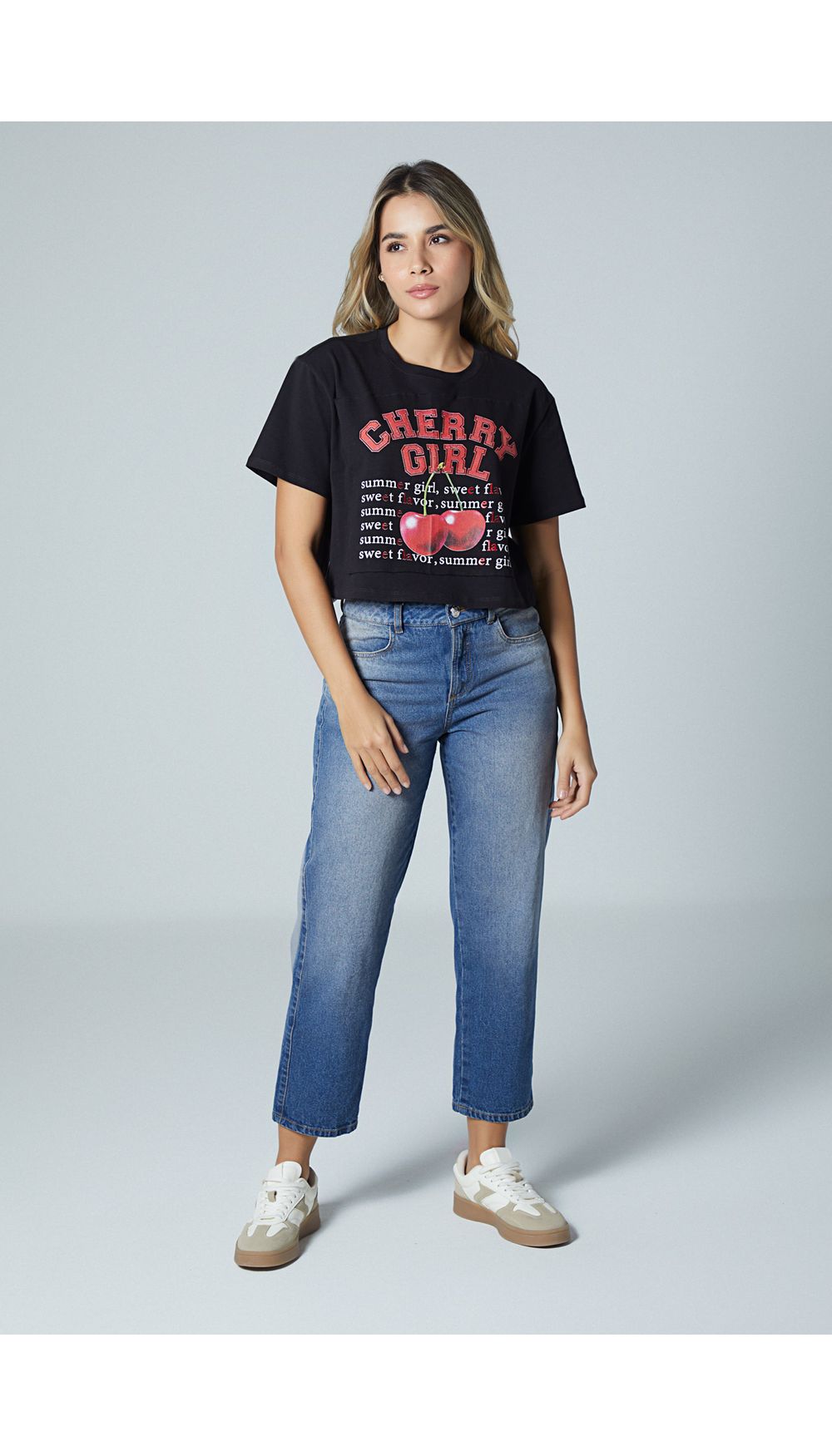 Camiseta estampada para mujer