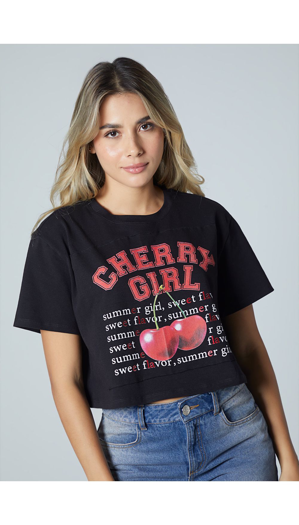 Camiseta estampada para mujer