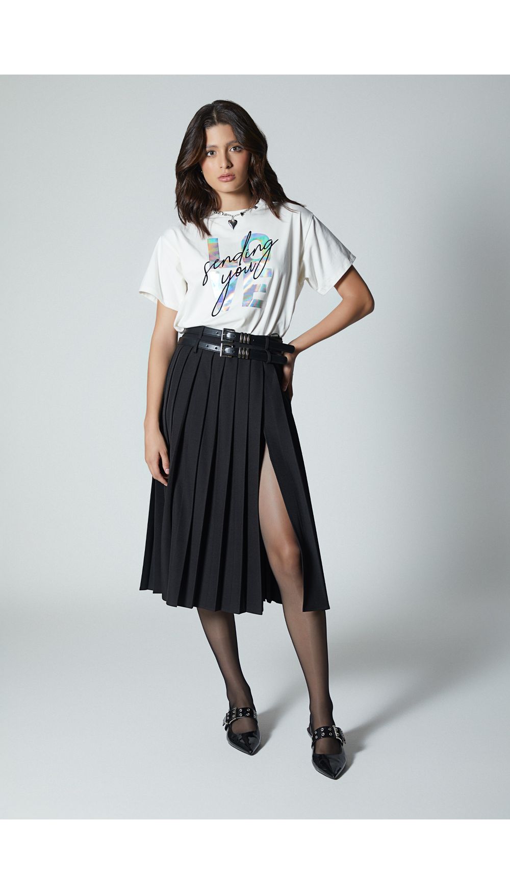 Camiseta estampada para mujer