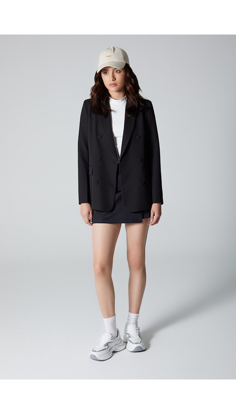 Falda short basica para dama